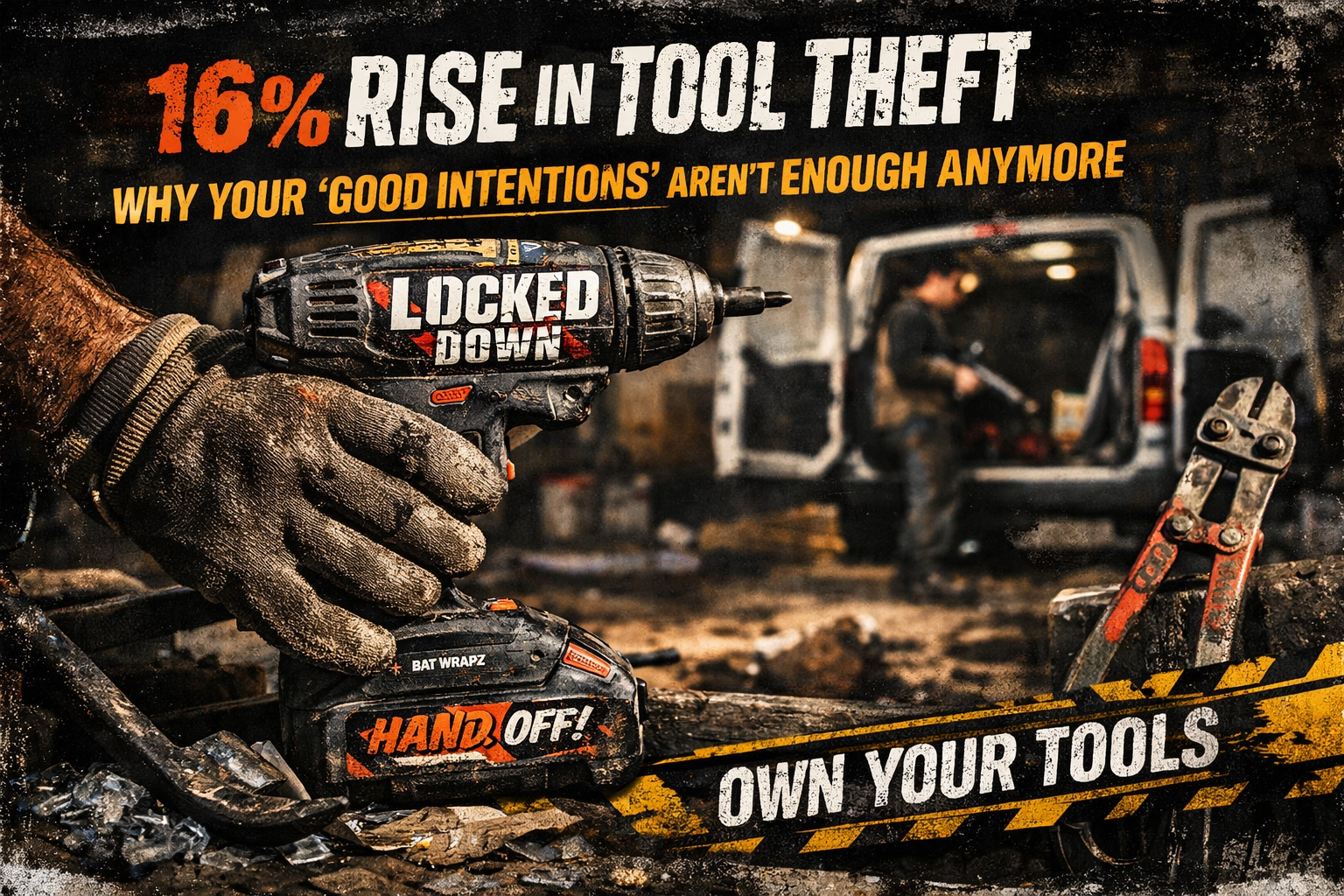 16% Rise in Tool Theft: Why Your “Good Intentions” Aren’t Enough Anymore