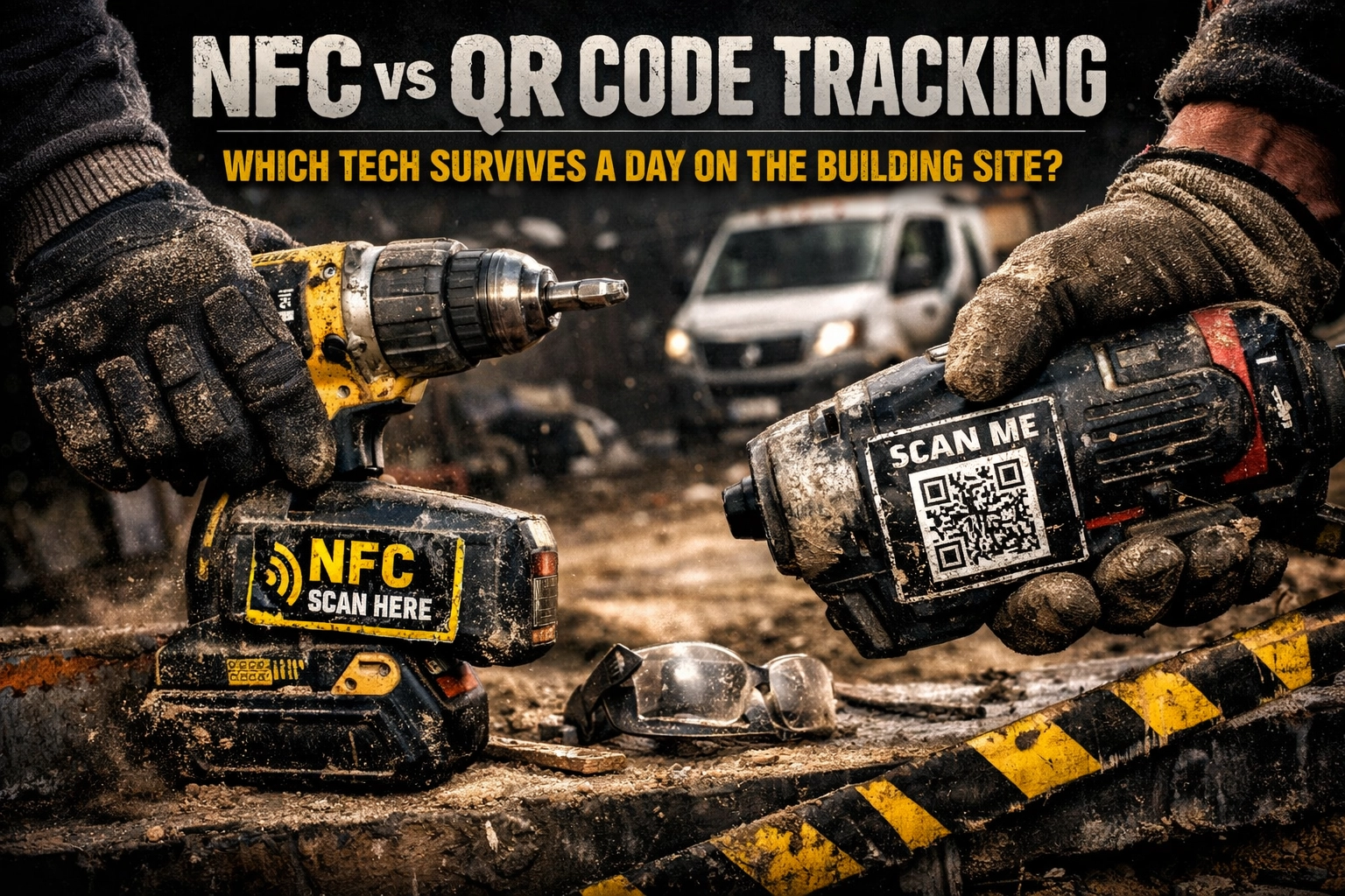 NFC vs QR Code Tracking: Which Tech Actually Survives a Day on the Building Site?