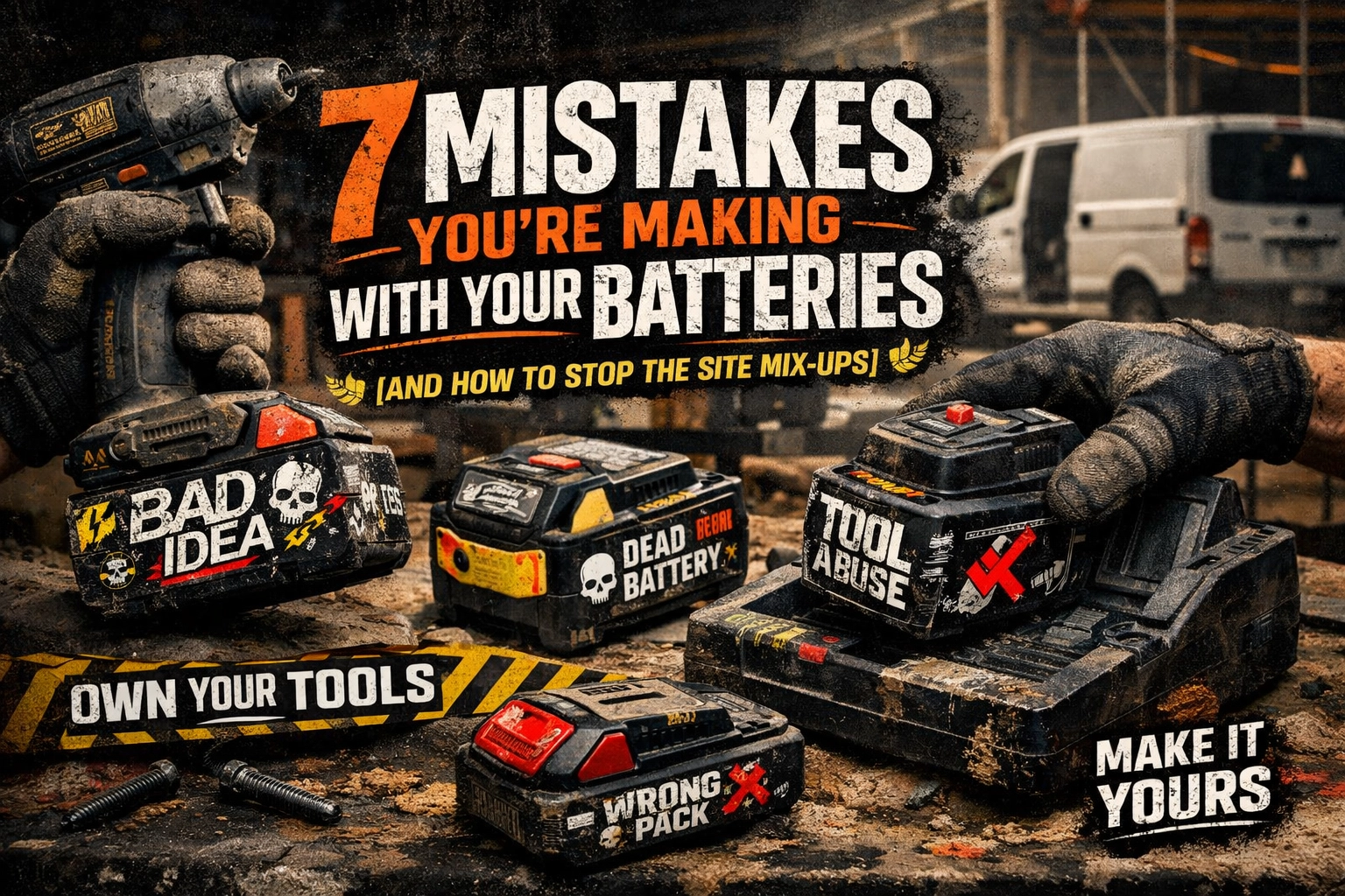 7 Mistakes You’re Making With Your Batteries (And How to Stop the Site Mix-Ups)