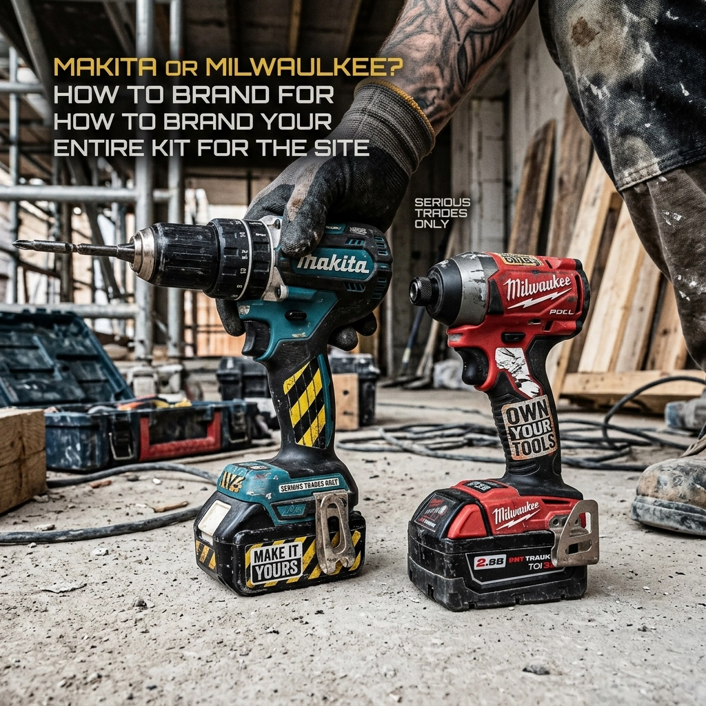 Makita or Milwaukee? How to Brand Your Entire Kit for the Site