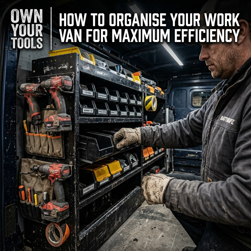 How to Organise Your Work Van for Maximum Efficiency