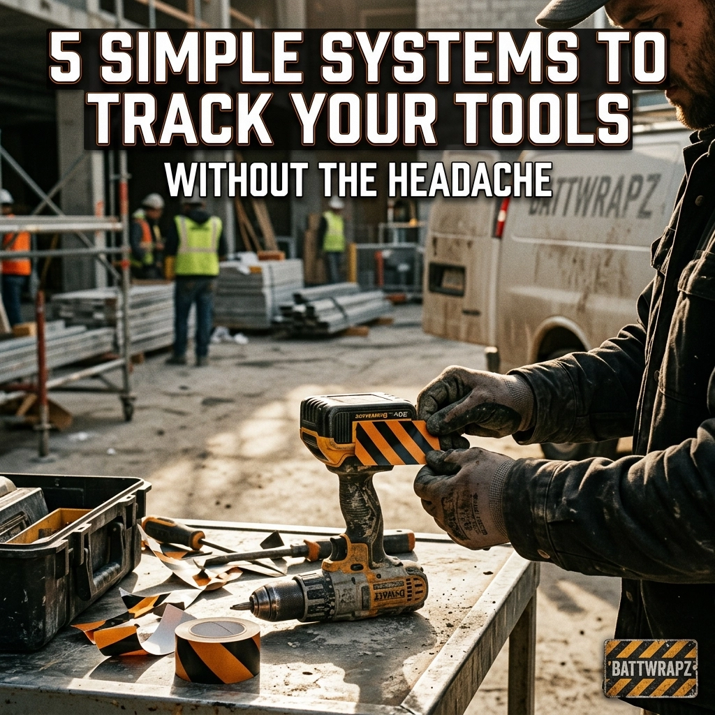 5 Simple Systems to Track Your Tools Without the Headache