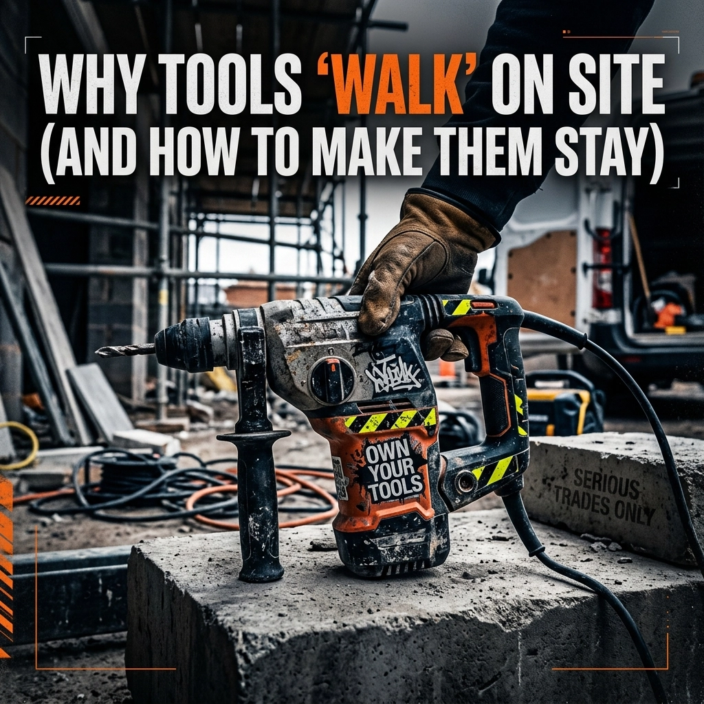 Why Tools “Walk” on Site (And How to Make Them Stay)